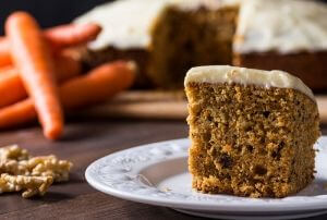 piece of carrot cake