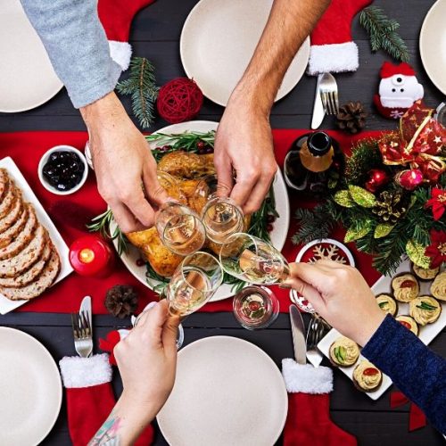 christmas dinner mindful eating