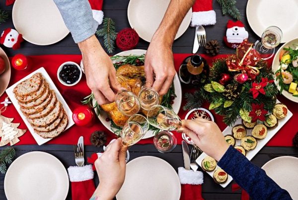 christmas dinner mindful eating
