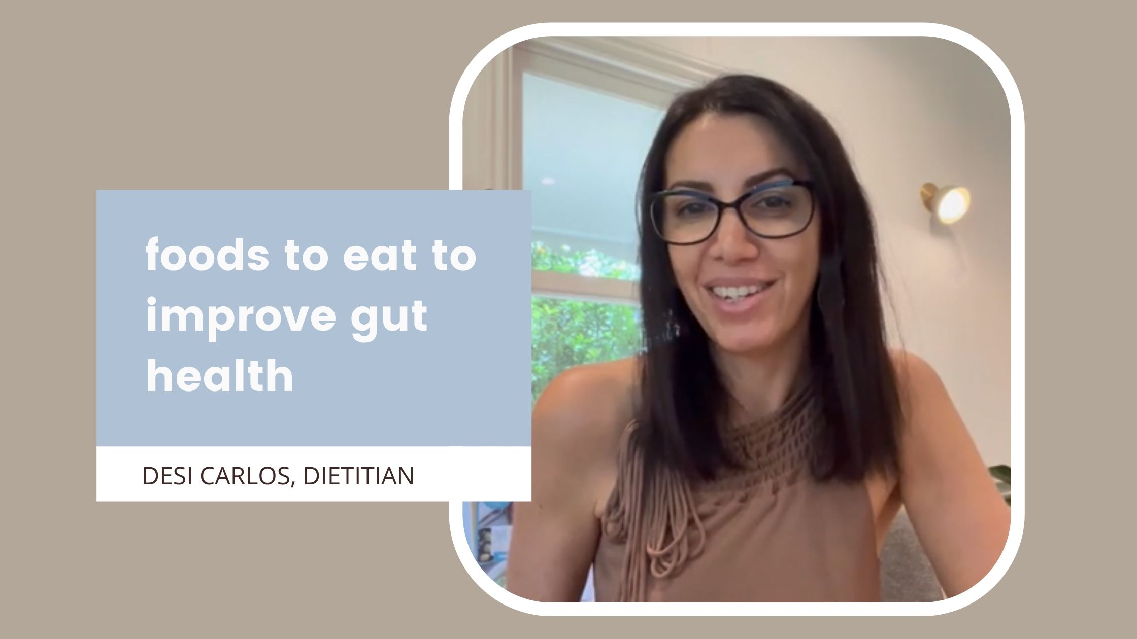 foods to eat to improve gut health desi carlos